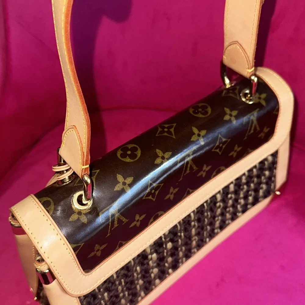 Louis Vuitton tweedy Rabat limited edition shoulder bag - Picture 11 of 16